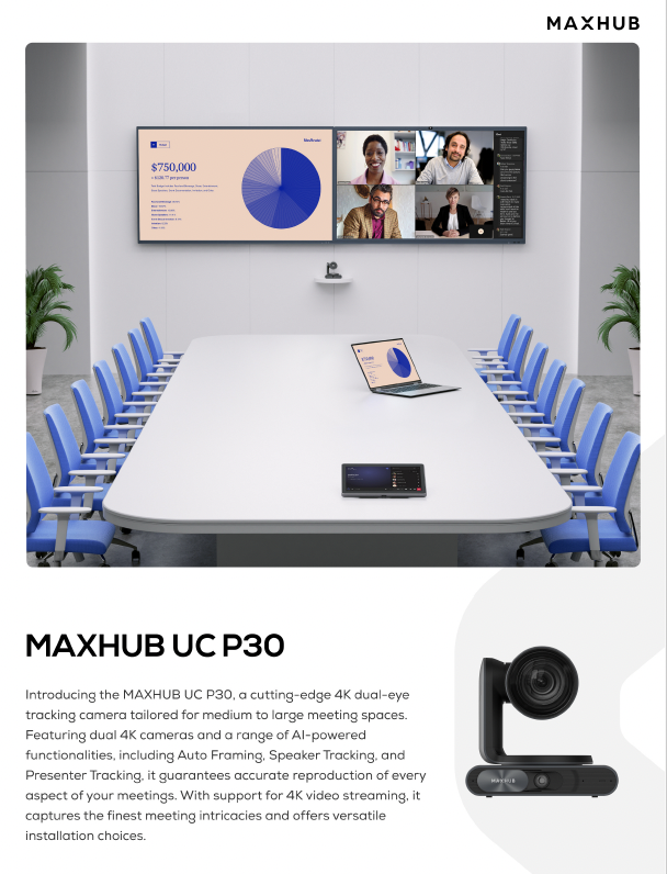 Maxhub UC P30 Datasheet