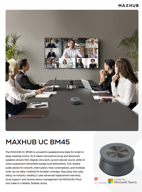 Maxhub UC BM45 Datasheet