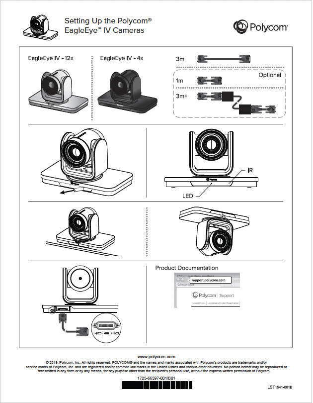 Polycom EagleEye IV 12X Setup