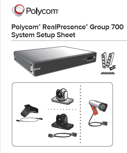 Polycom Group 700 Setup