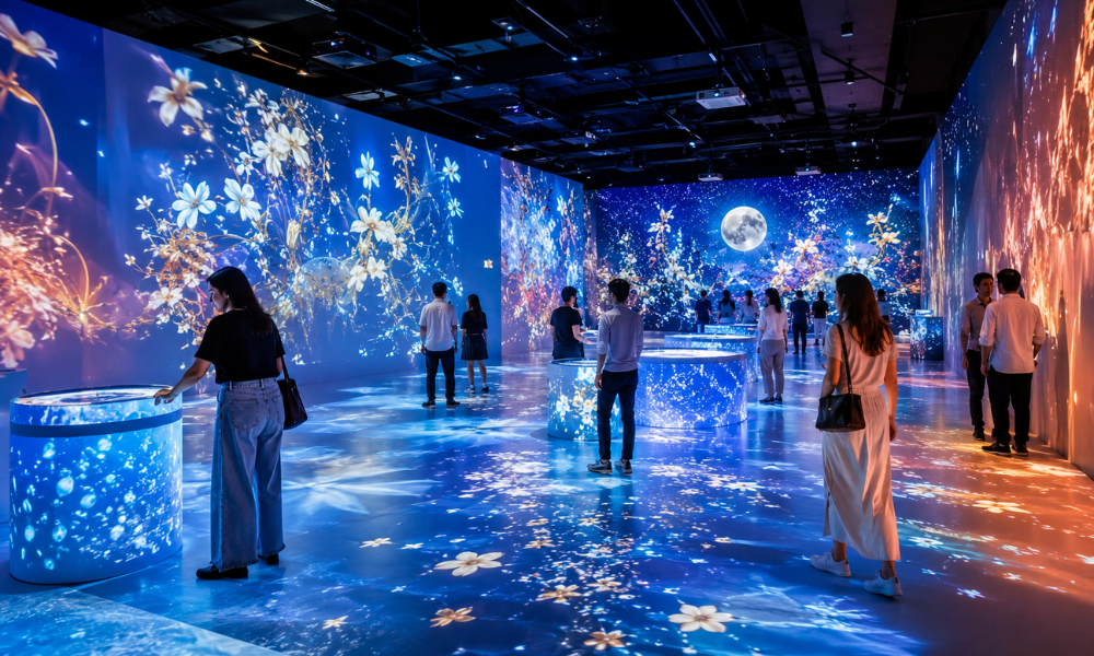 Ứng dụng 3D Mapping trong showroom, triển lãm và không gian trải nghiệm