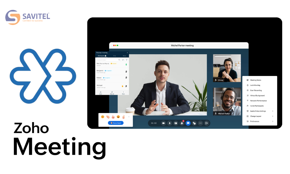 Zoho Meeting – Phần mềm họp trực tuyến miễn phí cho doanh nghiệp nhỏ