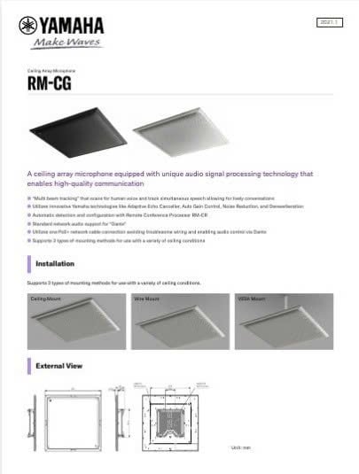 RM-CG Datasheet