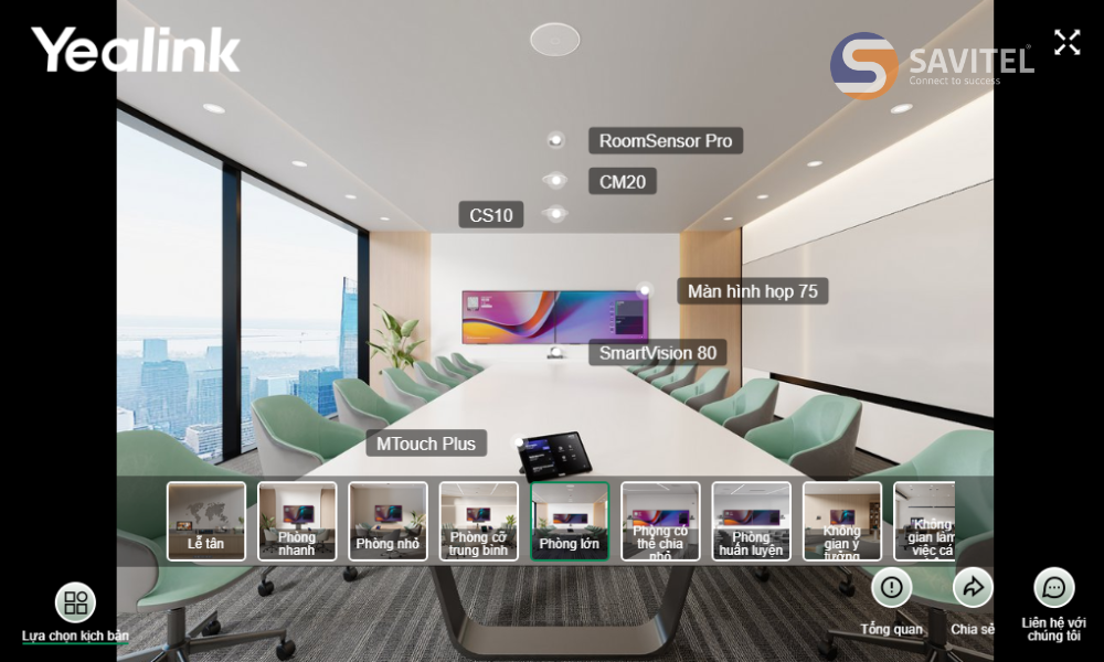 Giải pháp họp tổng thể cho phòng họp lớn (Large Room)