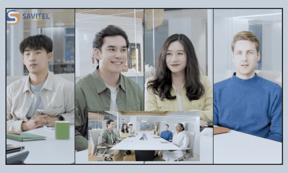 Tập trung tối đa vào người thuyết trình đang hoạt động