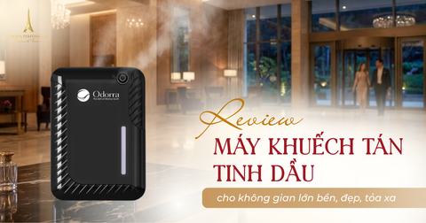 Review Máy khuếch tán tinh dầu cho không gian lớn bền, đẹp, tỏa xa