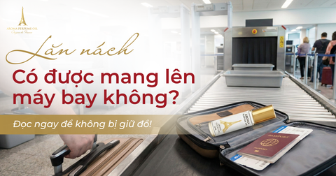 Lăn nách có được mang lên máy bay không? Câu trả lời chính xác nhất!
