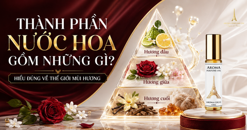 Thành Phần Nước Hoa Gồm Những Gì? Hiểu Đúng Về Thế Giới Mùi Hương
