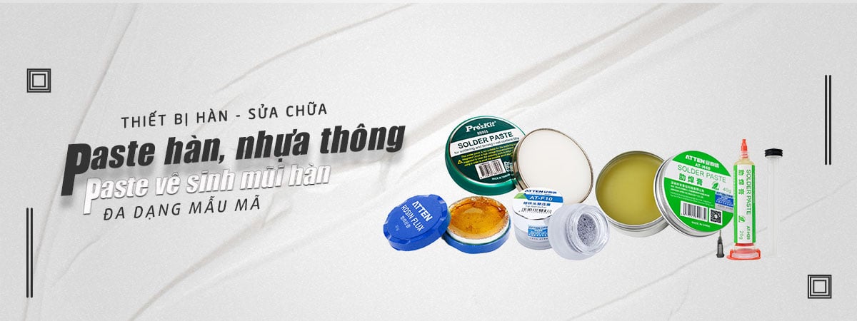 Paste hàn, nhựa thông