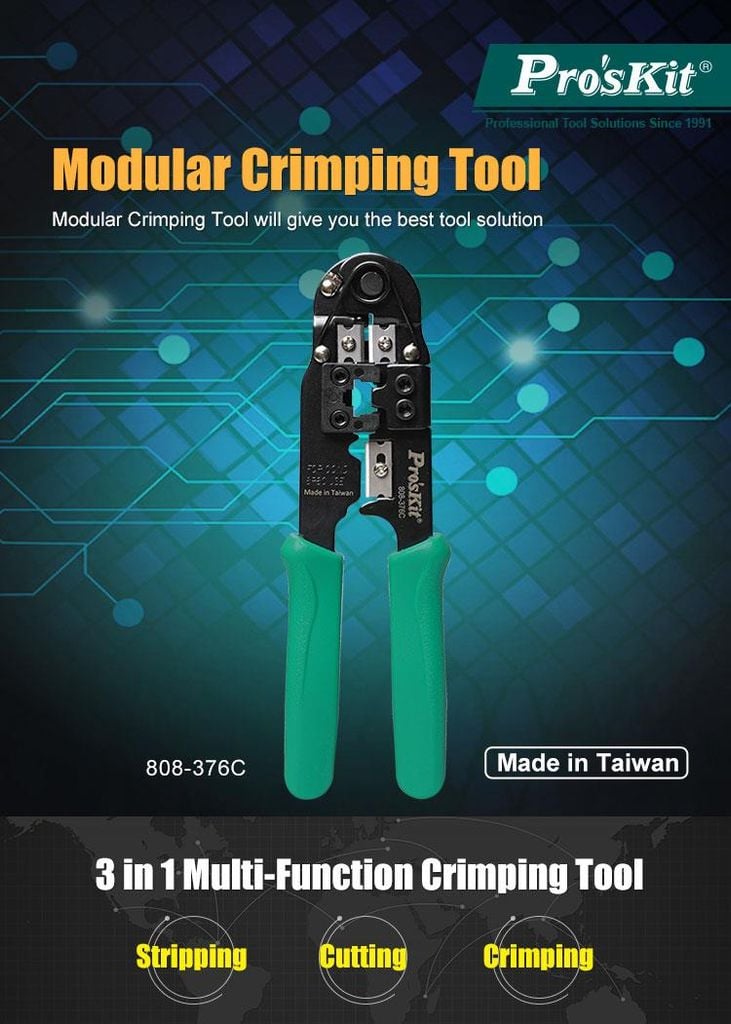 Kìm Pro'sKit 808-376C