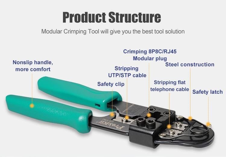 Kìm Pro'sKit 808-376C