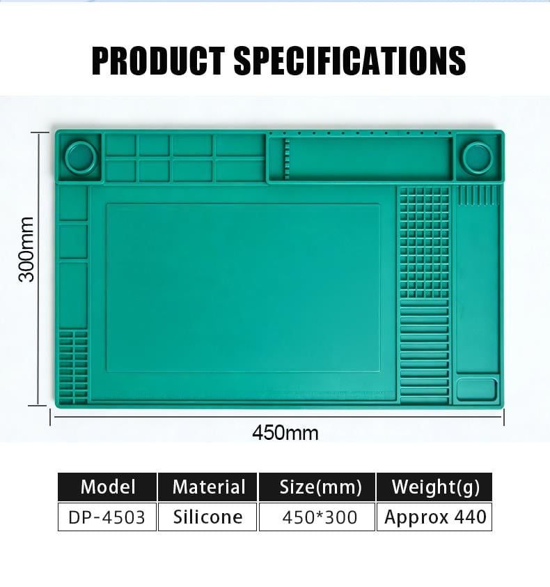 Tấm lót cách nhiệt sửa chữa điện tử Pro'sKit DP-4503