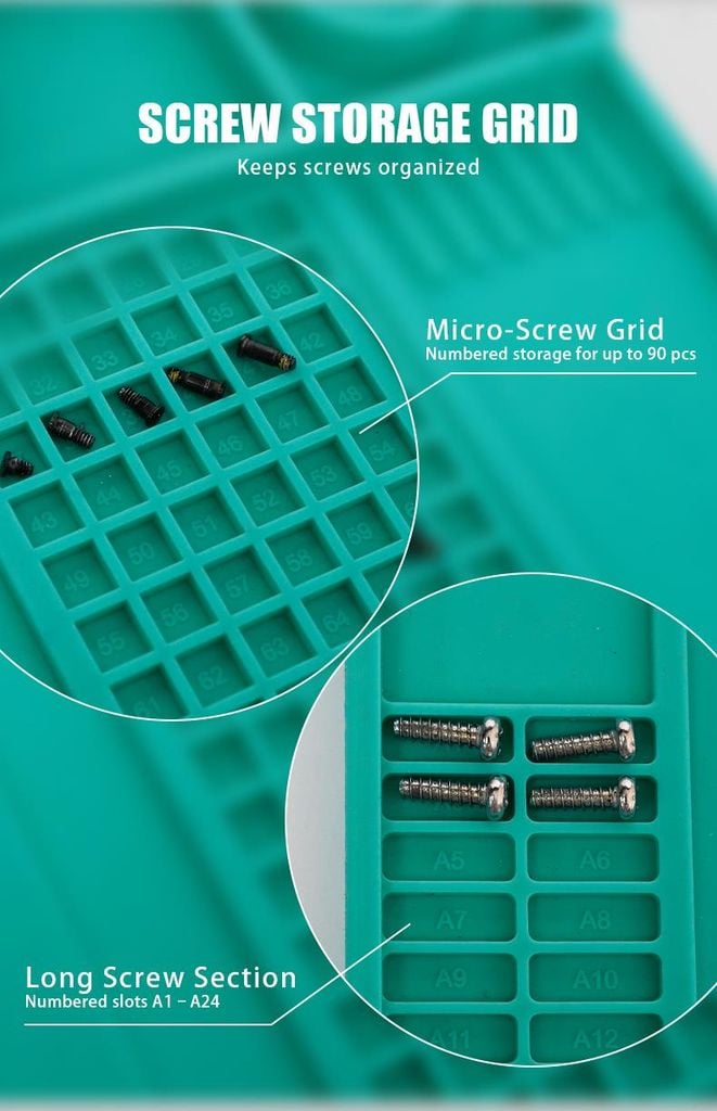 Tấm lót cách nhiệt sửa chữa điện tử Pro'sKit DP-4503