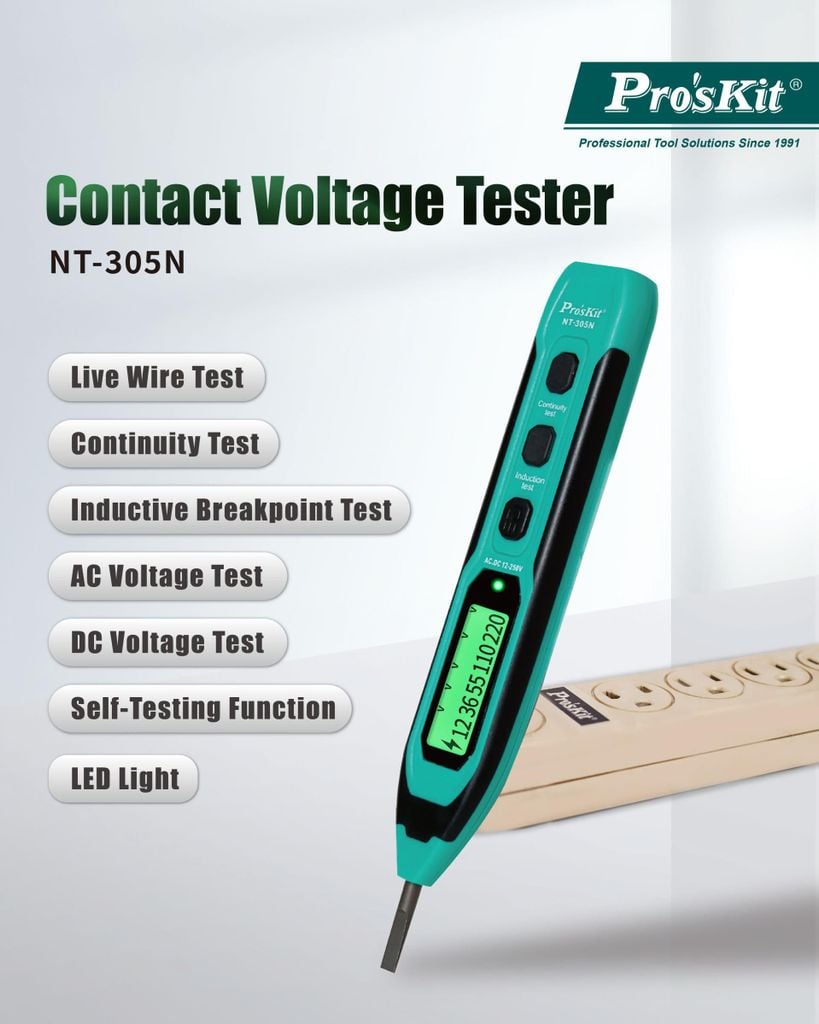 Bút thử điện Pro'skit NT-305N