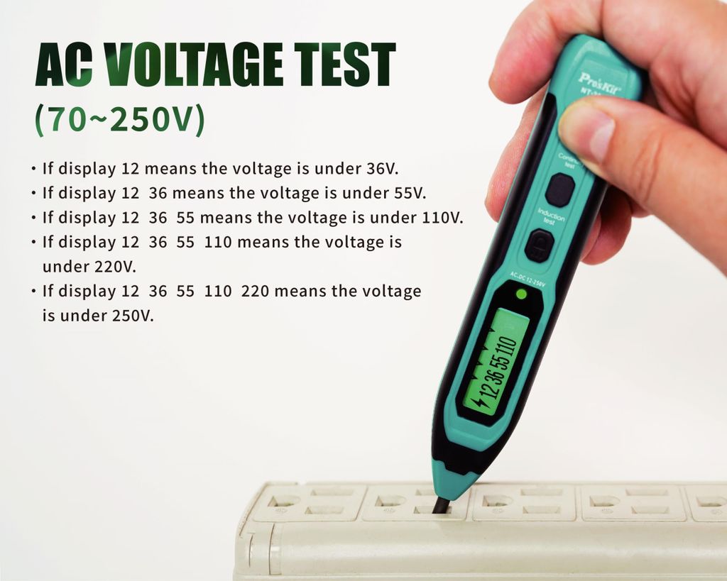 Bút thử điện Pro'skit NT-305N