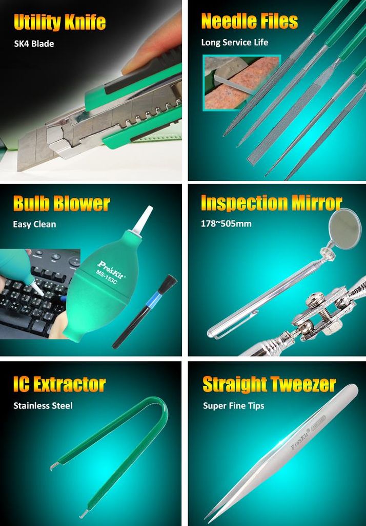 Bộ dụng cụ bảo trì Pro'sKit PK-15308BM