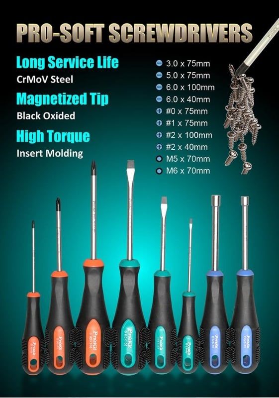 Bộ dụng cụ sửa chữa , bảo trì điện Pro'skit PK-1700NB
