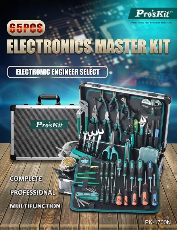 Bộ dụng cụ sửa chữa , bảo trì điện Pro'skit PK-1700NB