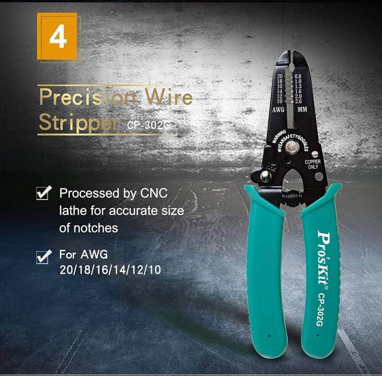 Bộ Dụng Cụ Thi Công Mạng Chuyên Nghiệp Pro'sKit PK-4013