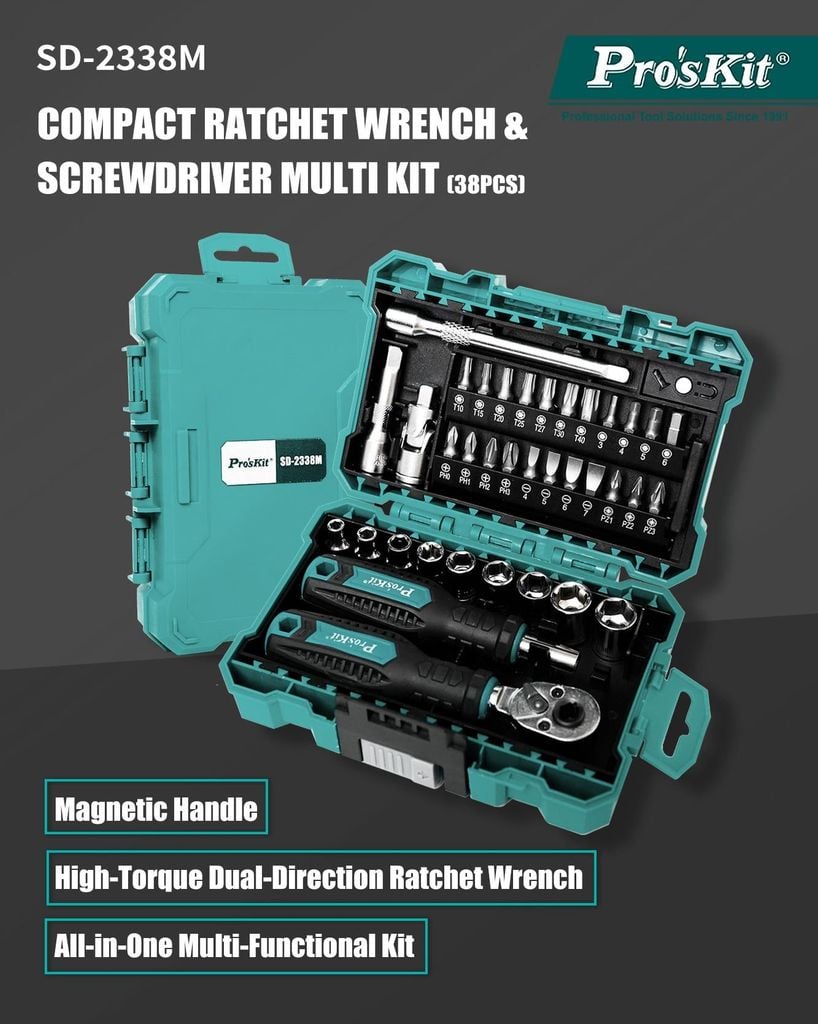 Bộ vít Pro'skit SD-2338M