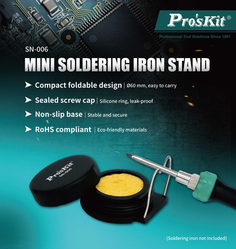 Đế Gác Mỏ Hàn Mini Pro'sKit SN-006