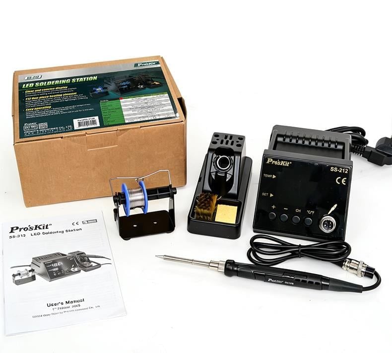 Trạm hàn điện tử Pro'sKit SS-212B (LED Soldering Station)