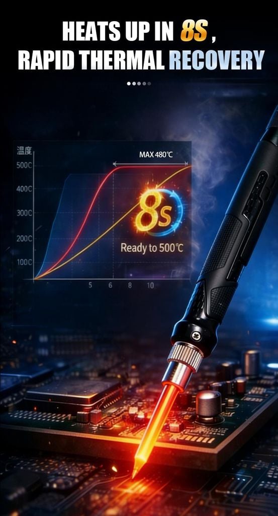 Trạm hàn điện tử Pro'sKit SS-212B (LED Soldering Station)