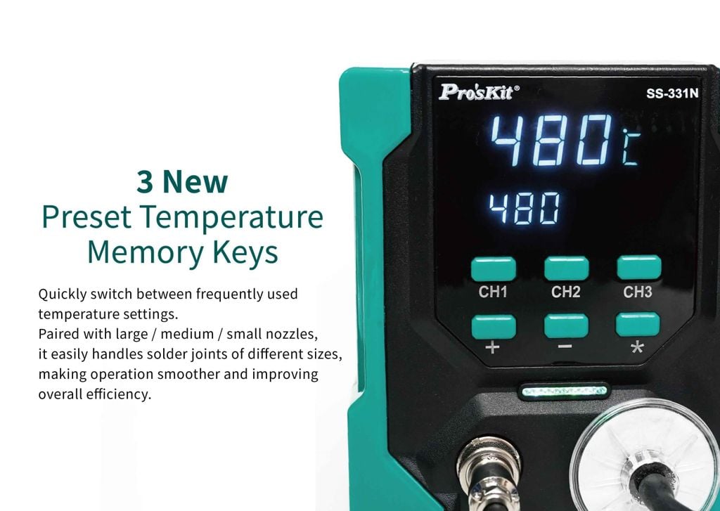 Máy Hút Thiếc Pro'sKit SS-331NB