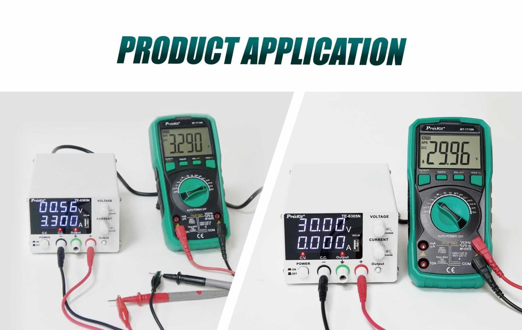 Máy cấp nguồn 30V 5A Pro'skit TE-6305NB (Switching)