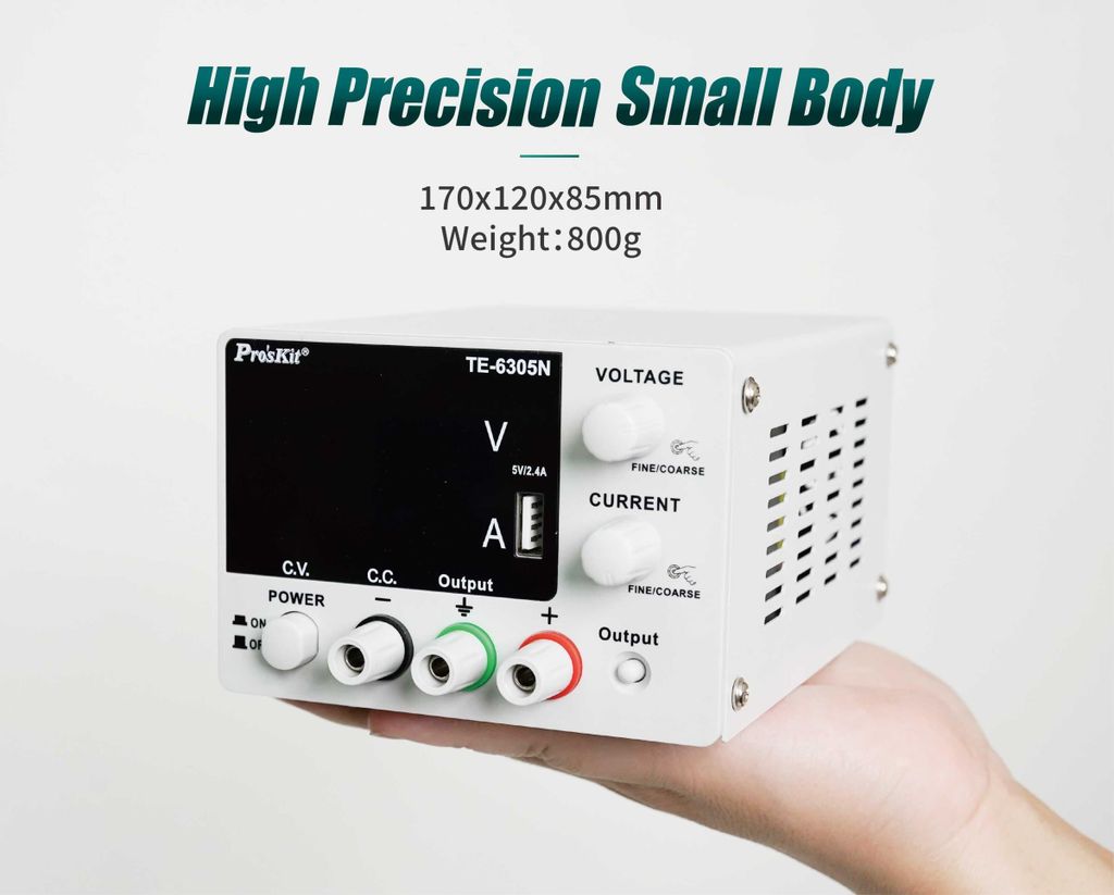 Máy cấp nguồn 30V 5A Pro'skit TE-6305NB (Switching)