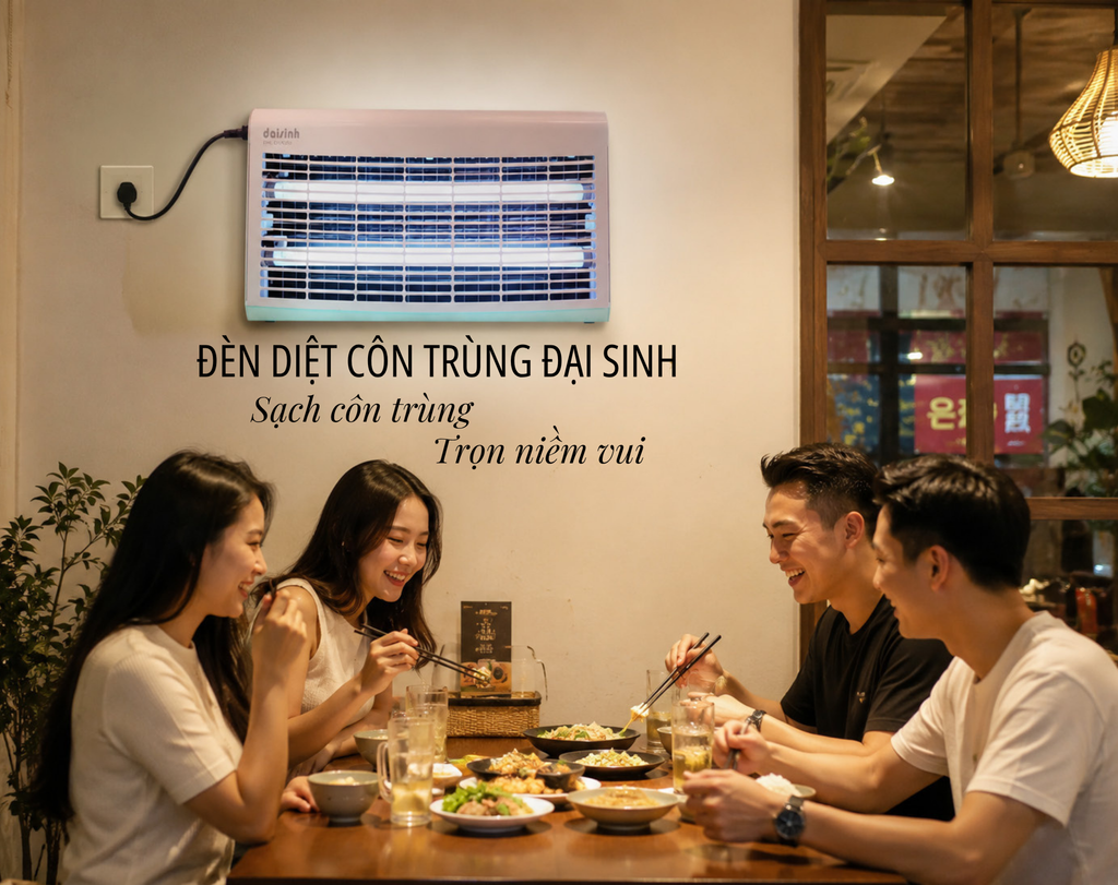 Đèn Diệt Côn Trùng Đại Sinh - Hoàn Thiện Trải Nghiệm, Nâng Tầm Thương Hiệu