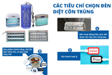 3 Tiêu Chí Chọn Mua Đèn Diệt Côn Trùng Hiệu Quả Cho Gia Đình Và Doanh Nghiệp