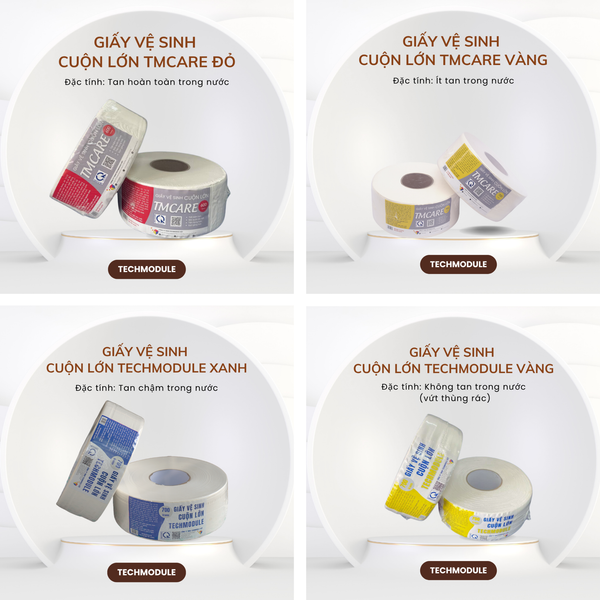GIẤY VỆ SINH CUỘN LỚN – ĐA DẠNG LỰA CHỌN CHO TỪNG NHU CẦU SỬ DỤNG