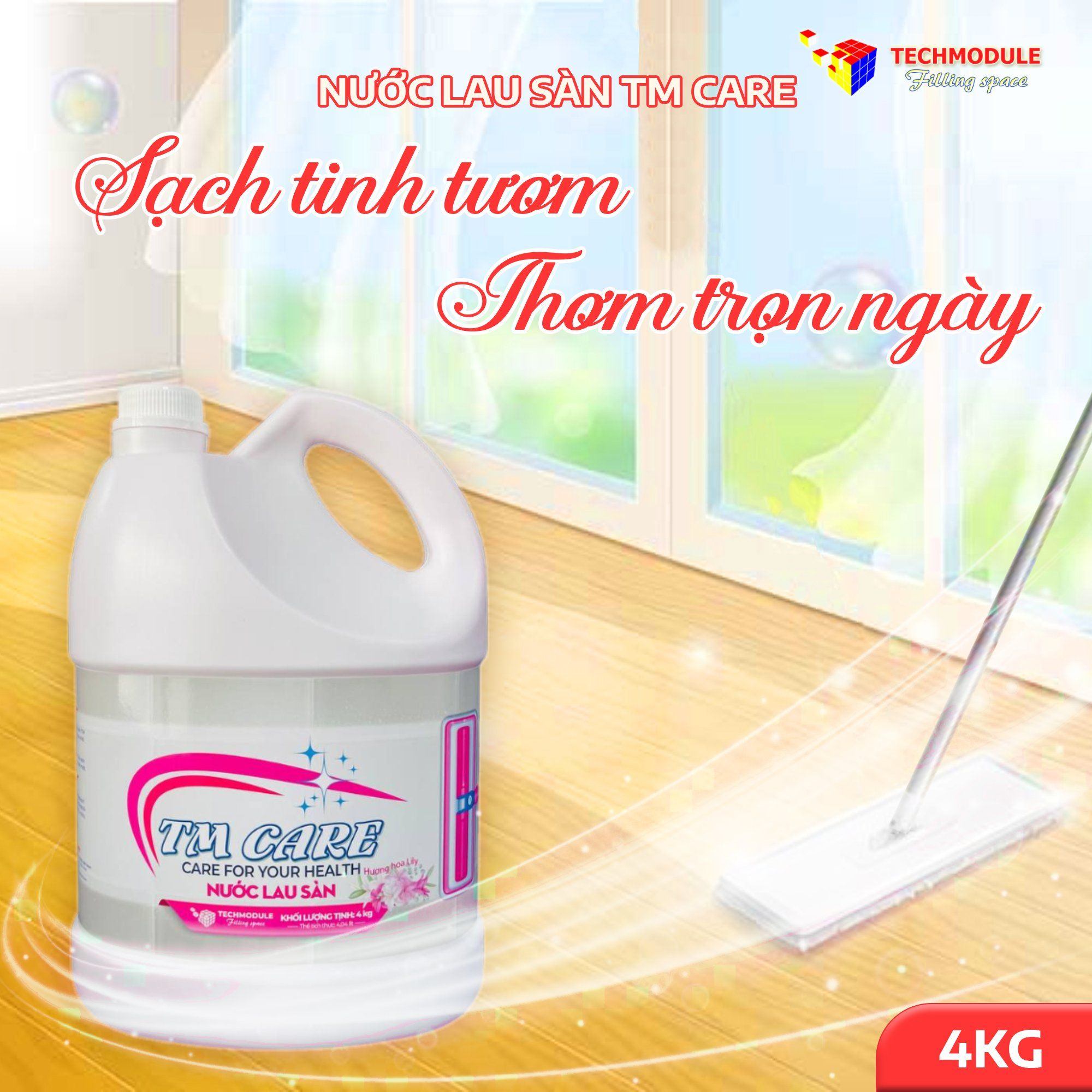 Vì Sao Nhiều Đơn Vị Lựa Chọn Nước Lau Sàn TMCARE Cho Vệ Sinh Hằng Ngày?
