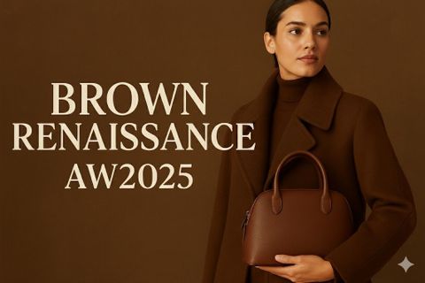Brown Renaissance - Khi Gam Nâu Trở Lại Ngôi Vương Trong Thời Trang Thu - Đông 2025