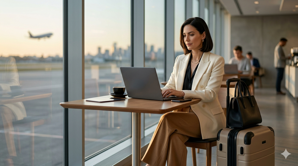 Work from Anywhere Chic Thời Trang Tối Ưu Cho Những Nữ Lãnh Đạo Không Biên Giới