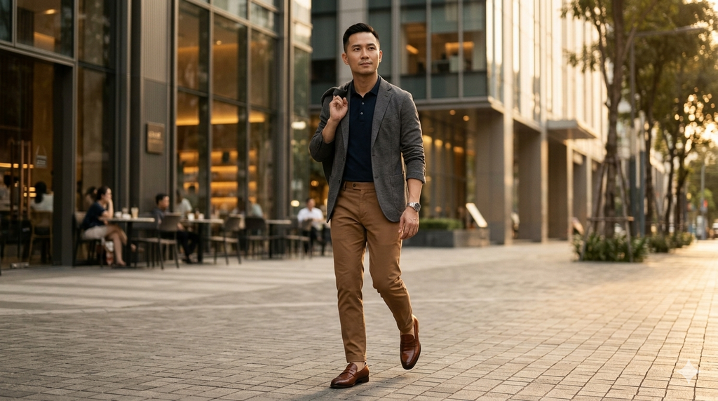 Smart Casual Chuẩn Ăn Mặc Mới Của Nam Giới Thành Thị Việt Nam