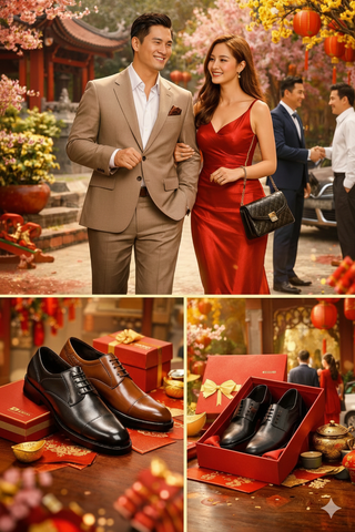 HAPPY NEW YEAR 2026 | Ngày Tết Thời Trang – Du Xuân Hàng Hiệu Cùng Giày Pierre Cardin