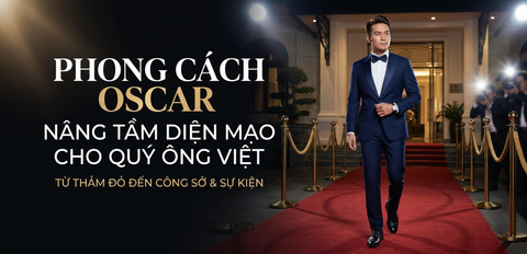 Giải Oscar & Phong Cách Thời Trang: Bí Quyết Mặc Chuẩn Thảm Đỏ Cho Quý Ông Việt Nam