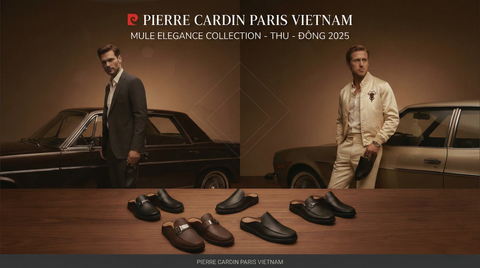 Cảm Hứng Điện Ảnh: Khi Quý Ông “Drive” & “The Counselor” Gặp Gỡ Trên Đôi Giày Sapo Da Thật Hàng Hiệu Pierre Cardin