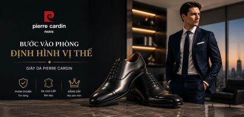 Bạn Bước Vào Phòng Cùng Đôi Giày Pierre Cardin Và Mọi Người Biết Bạn Là Ai!