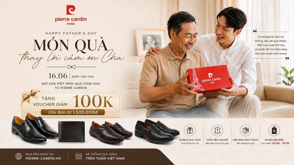 NGÀY CỦA CHA – MÓN QUÀ THAY LỜI CẢM ƠN