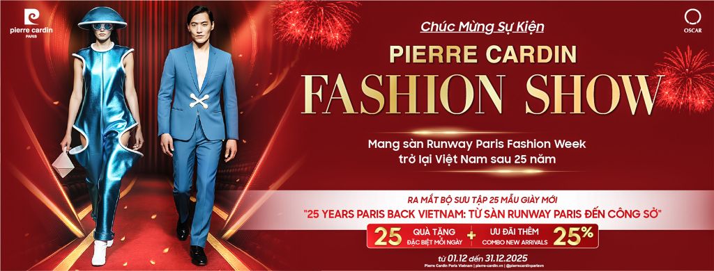 Pierre Cardin Paris Vietnam - Nhóm Sản Phẩm Áp Mã Ưu Đãi Giảm 100.000đ - 1.000.000đ