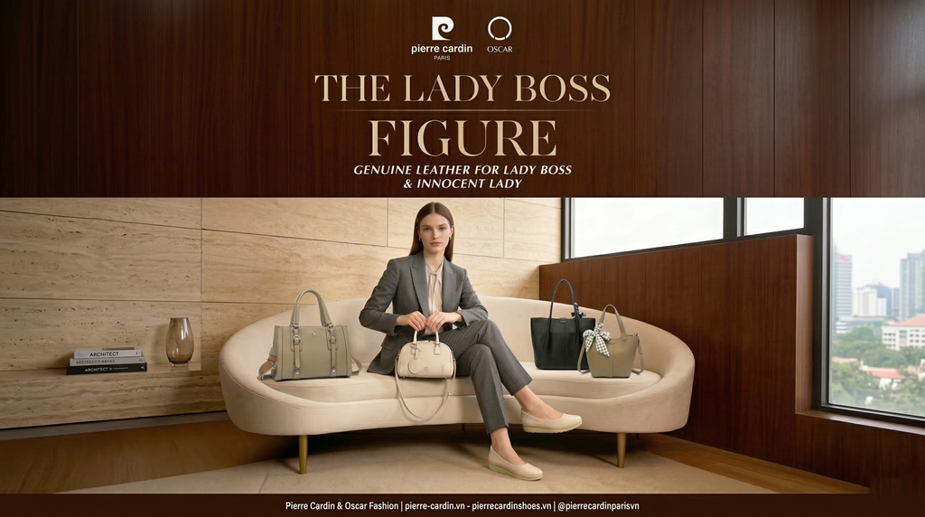 GIÀY/ DÉP NỮ THỜI TRANG PIERRE CARDIN