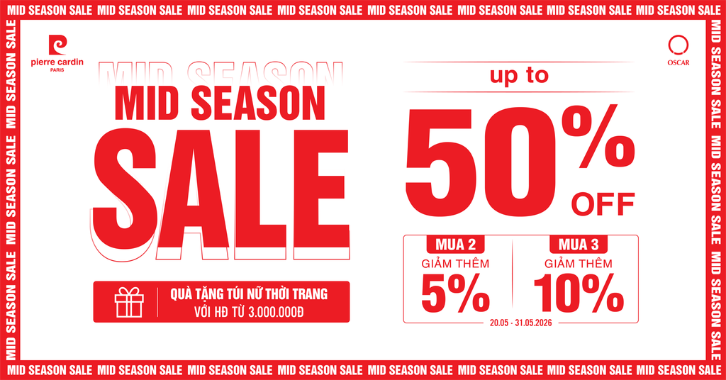 MID SEASON SALE 2026 | Giày Dép & Bốt Nữ Thời Trang Pierre Cardin
