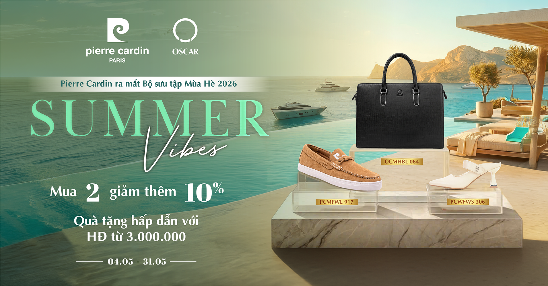 Pierre Cardin & Oscar Fashion | ĐỒNG GIÁ NỮ THÁNG 4