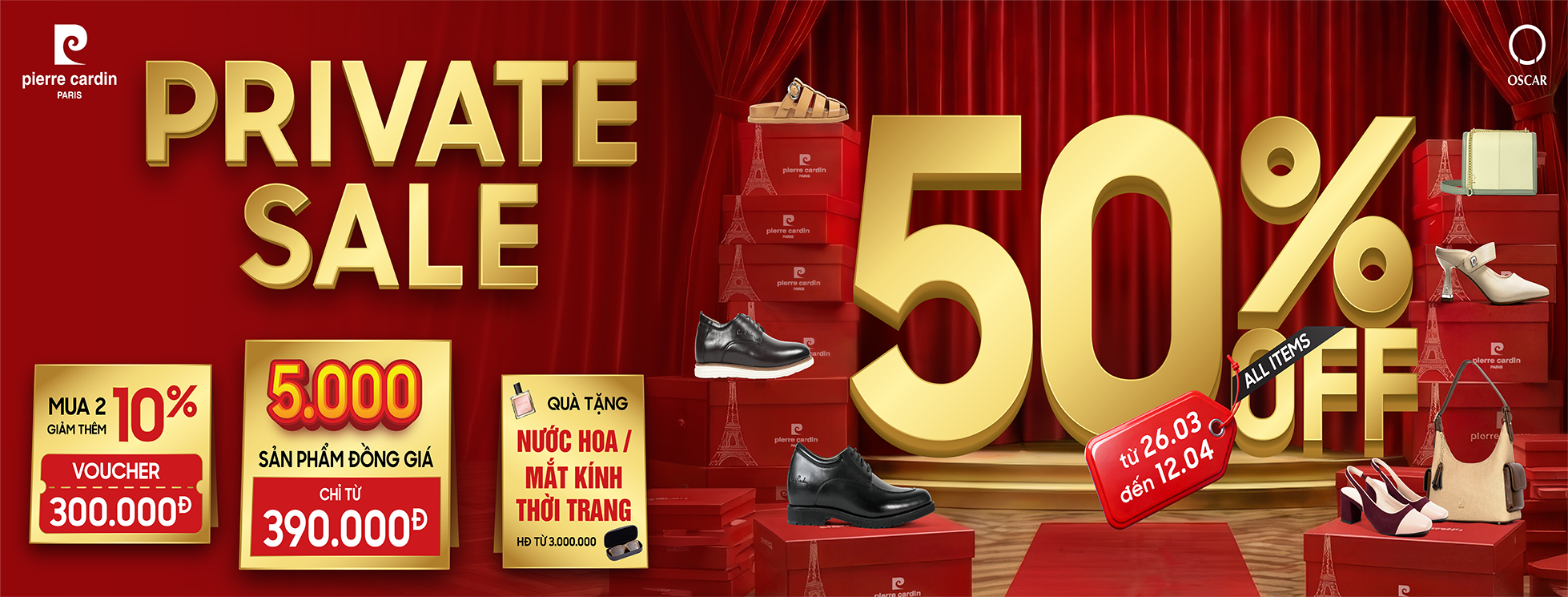 Private Sale 2026 Pierre Cardin