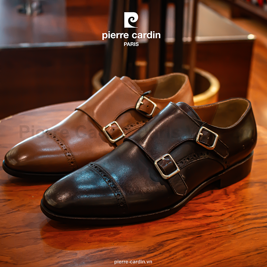 Pierre Cardin Paris Vietnam | Giày Double Monkstrap Cao Cấp Pierre Cardin - PCMFWLH 363