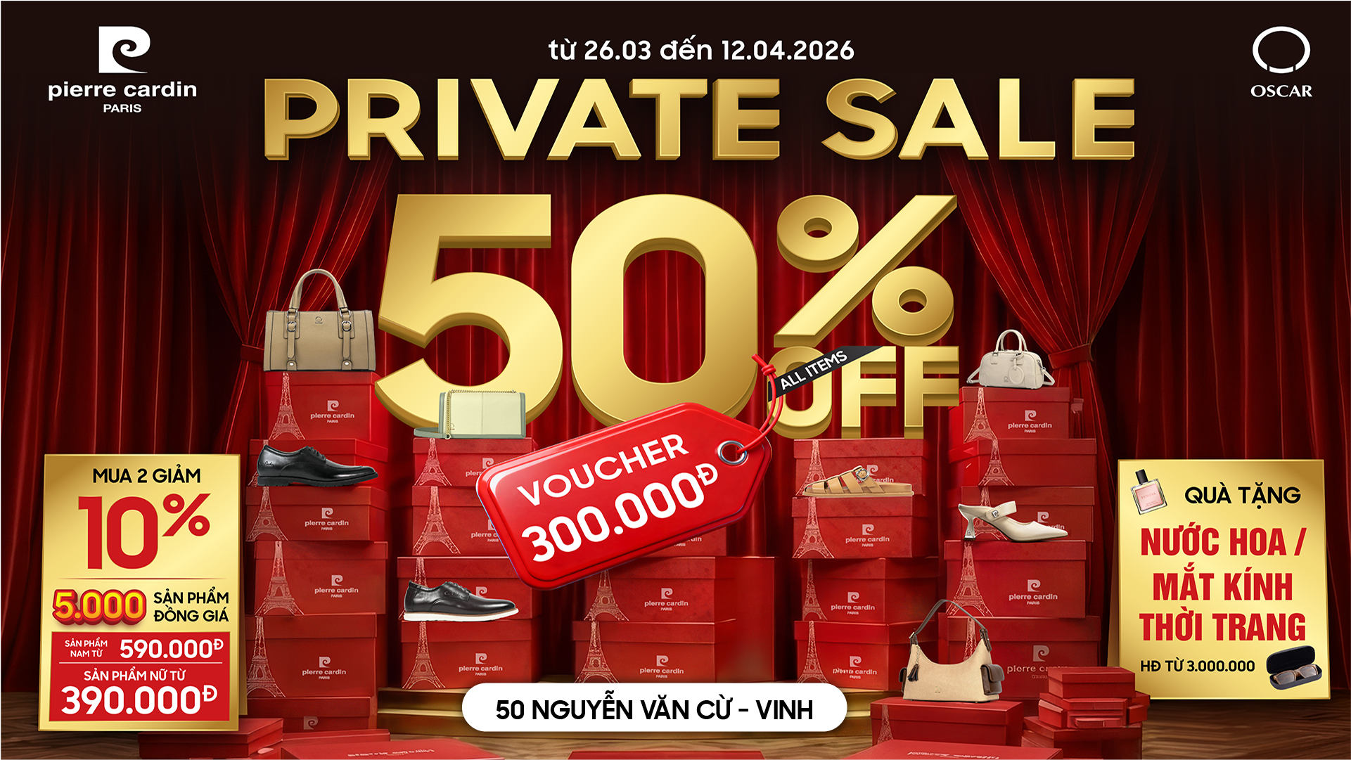 Pierre Cardin & Oscar Fashion – Private Sale