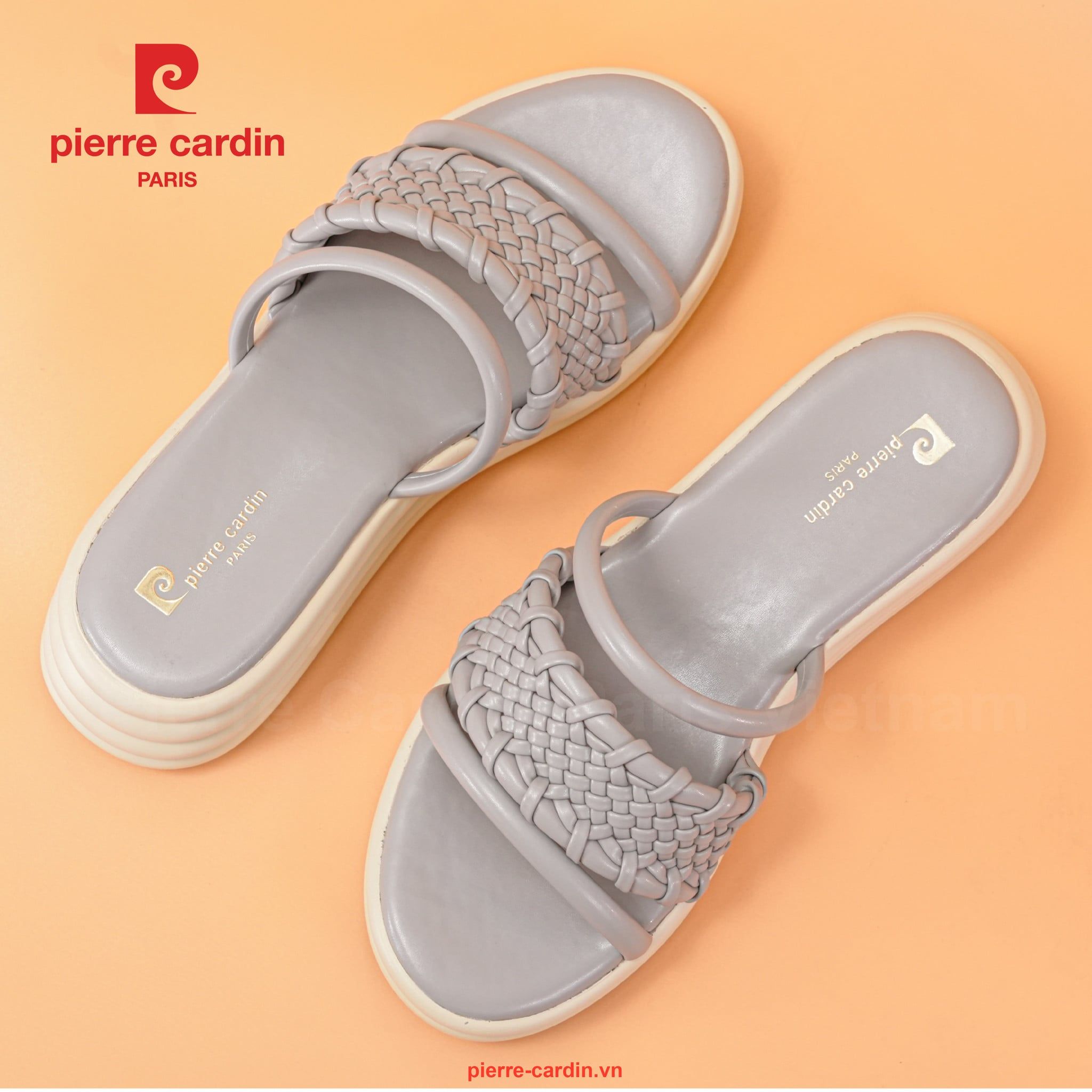 Pierre Cardin Paris Vietnam | Dép Nữ Thời Trang&nbsp;Comfort Phong Cách&nbsp;Du Lịch Pierre Cardin - PCWFWSJ 287